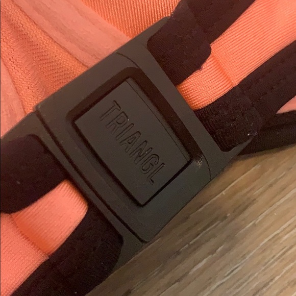 Neon orange bikini top - Picture 3 of 7